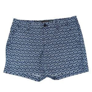 Eddie Bauer Shorts Womens 10‎ 33X4 Blue Stretch Hiking Performance Camping